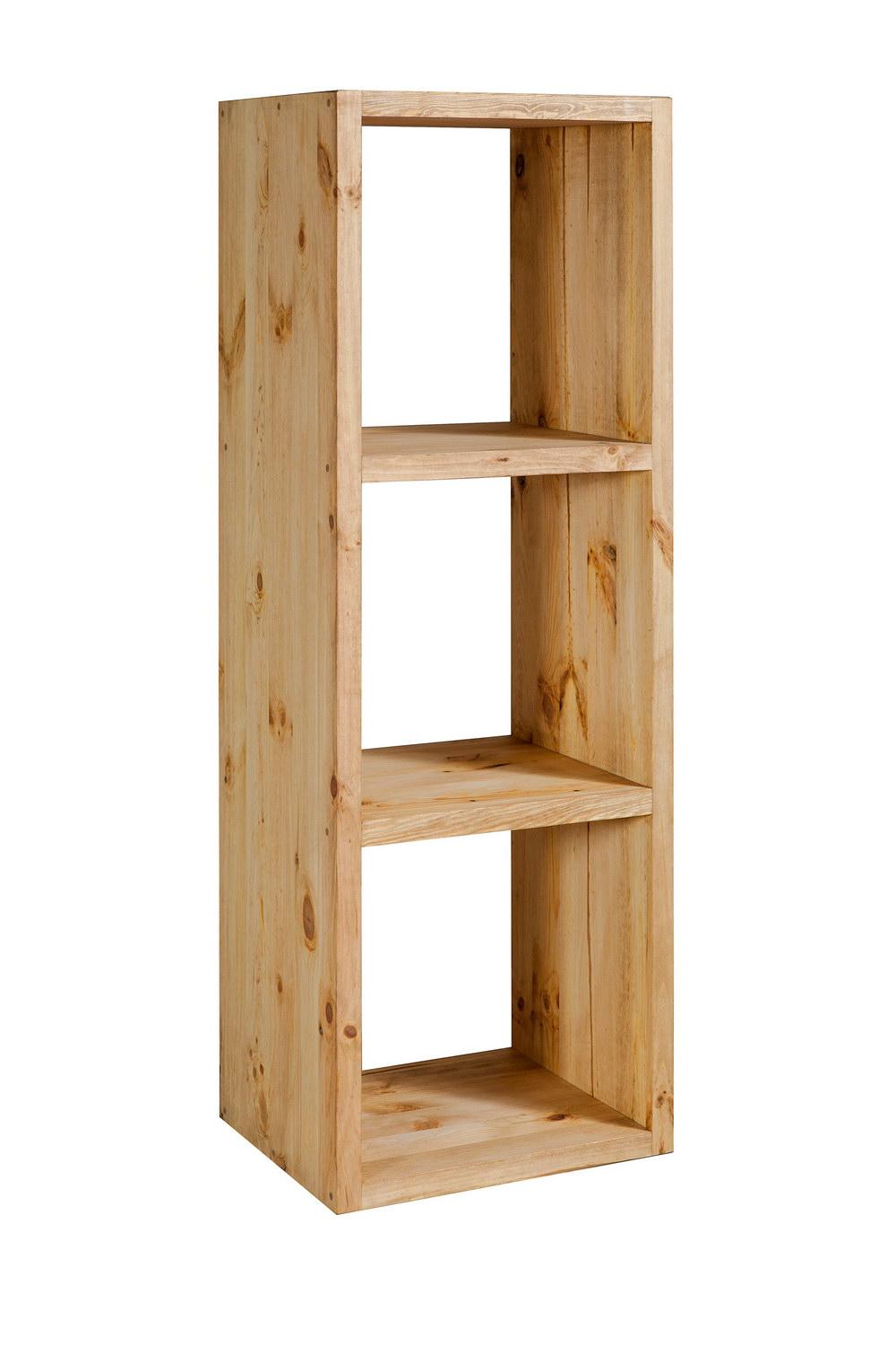 Стеллаж из дерева Арль куб 3 секции KCC3