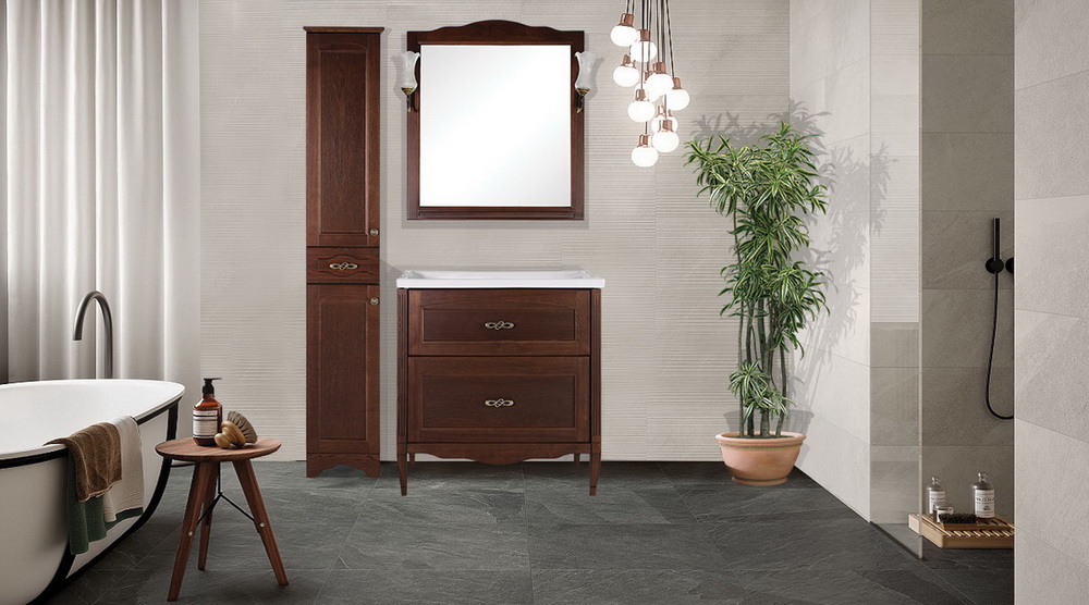 Колонка с ящиком Колонка Римини Nuovo 30 (петли слева)