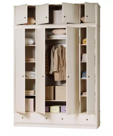 Шкаф 4 ящика Бетти 4-ств №3 с антресолью
