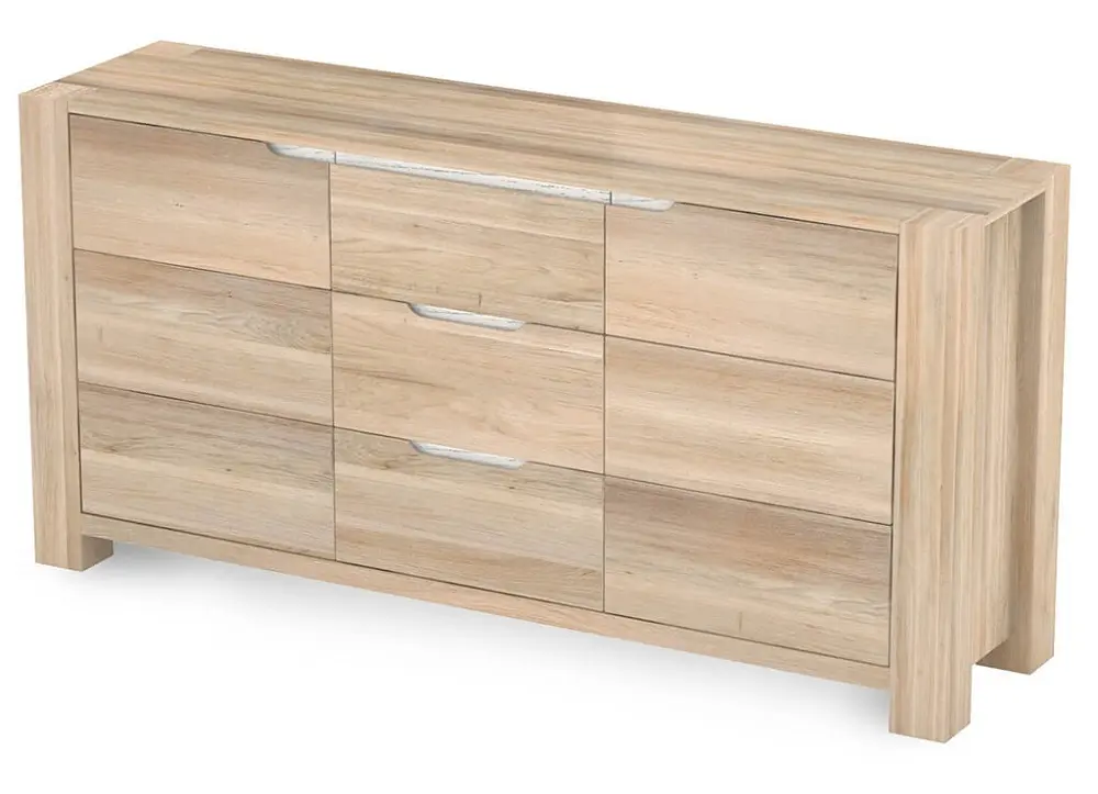 Комод с ящиками массив Рива комбинированный