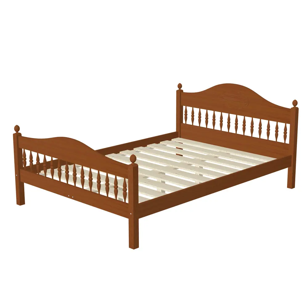 Кровать массив сосны дерево F2 1400х2000