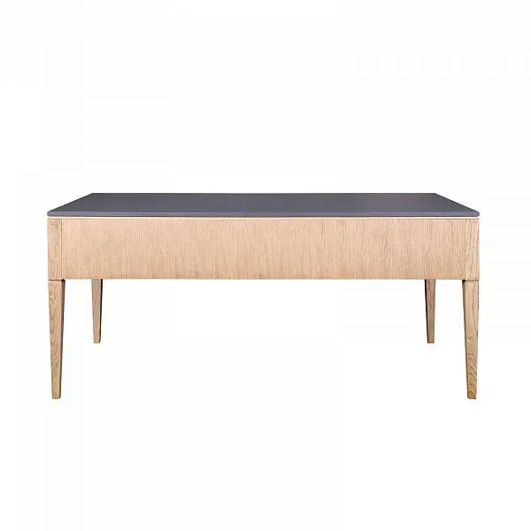 (3.2.3) Стол письменный с 5 ящиками дуб "Фокстрот" 005B (дуб натуральный/бетон)