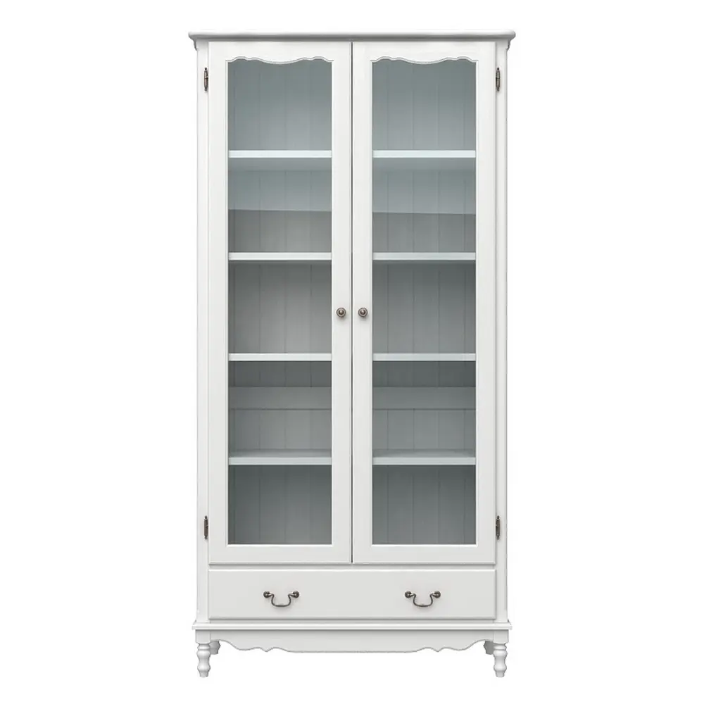 Витрина деревянная Верден широкая