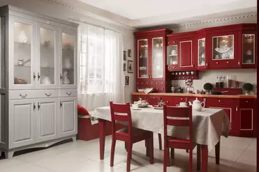 Кухня деревянная Red (цена за п/м)
