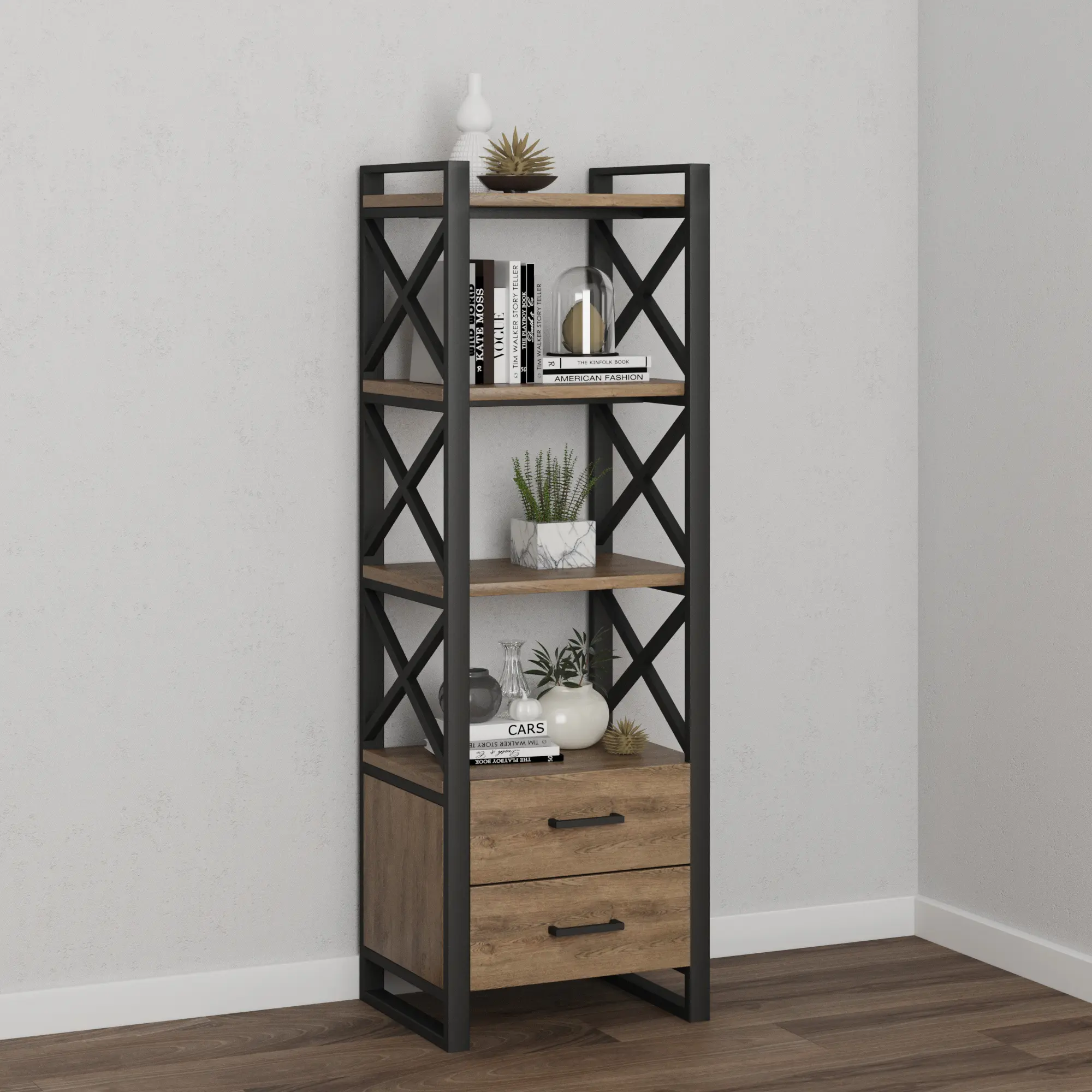 Стеллаж 4 полки 04-07