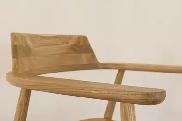 Стул из дуба массив Самурай
