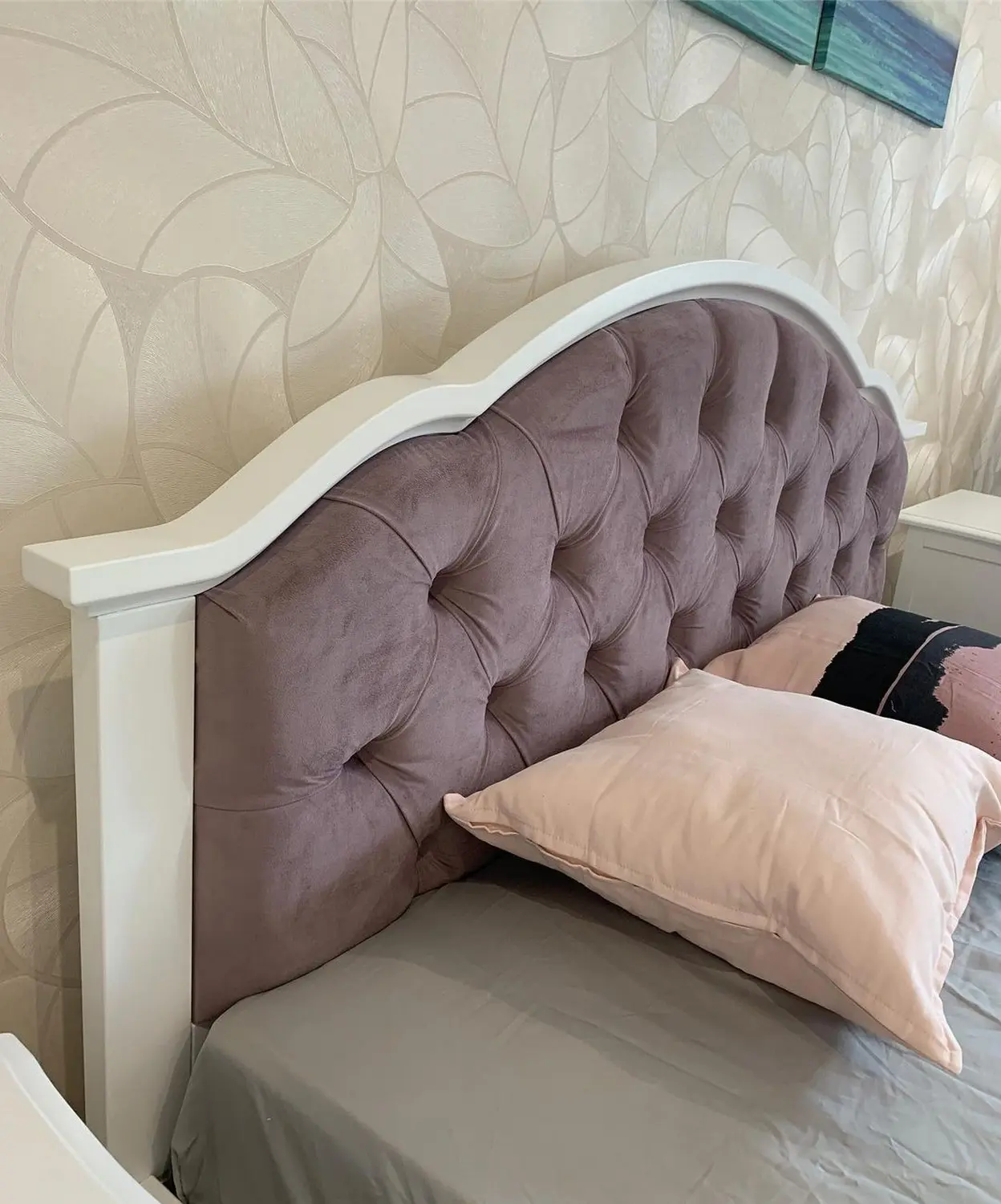 Кровать Флоренция 1200х2000 с каретной стяжкой