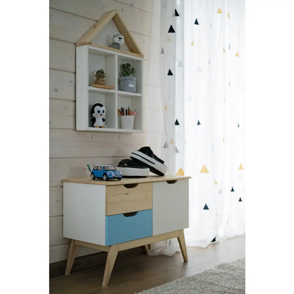 Тумба детская из дерева ТК №12