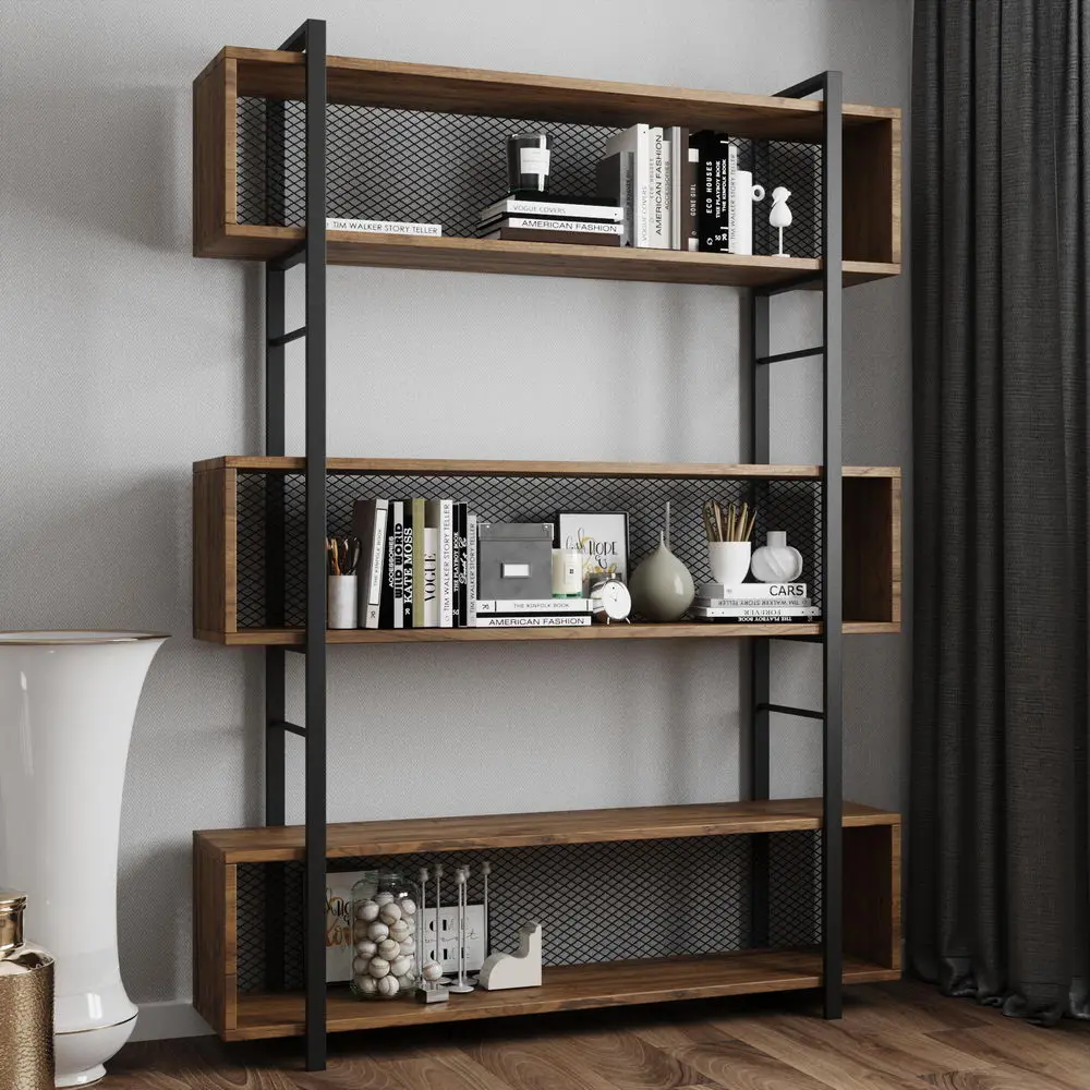 Стеллаж с полками лофт 04-14