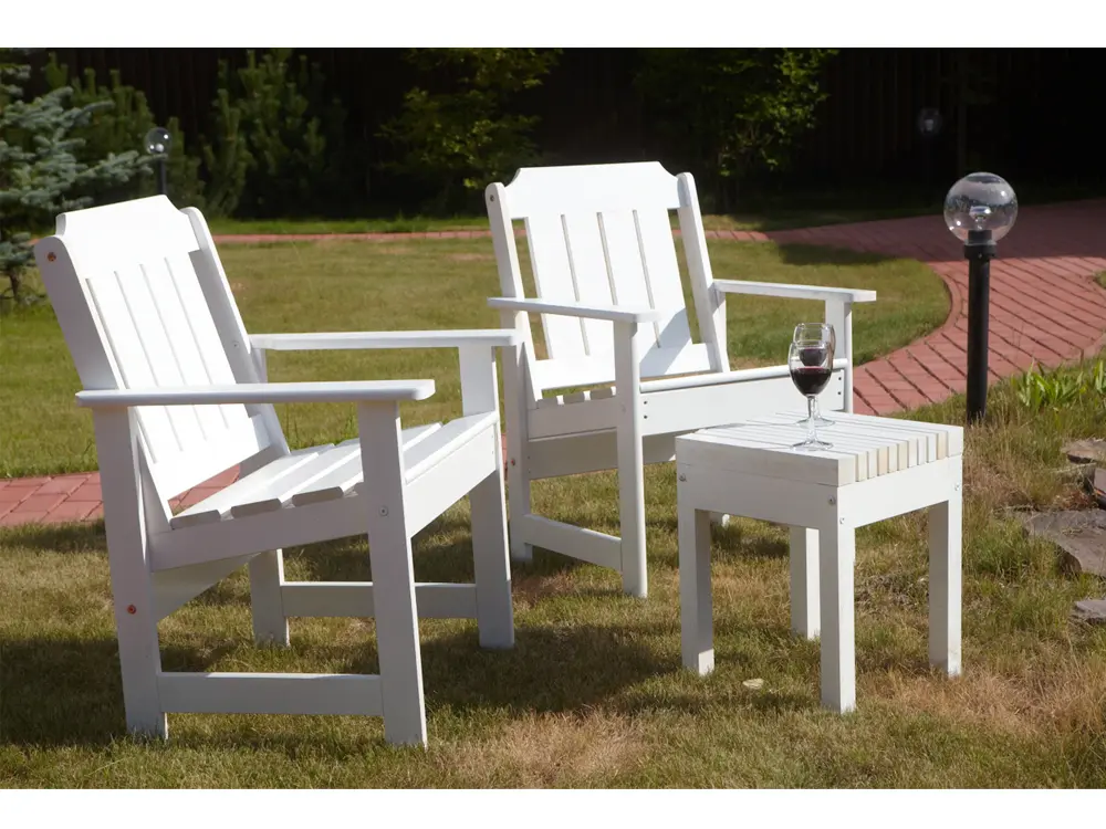 Кресло из массива сосны Ярви (дачное)