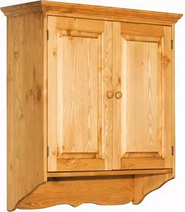 Шкаф настенный Прованс 800 х 316 х 930 (ПЛ 28)