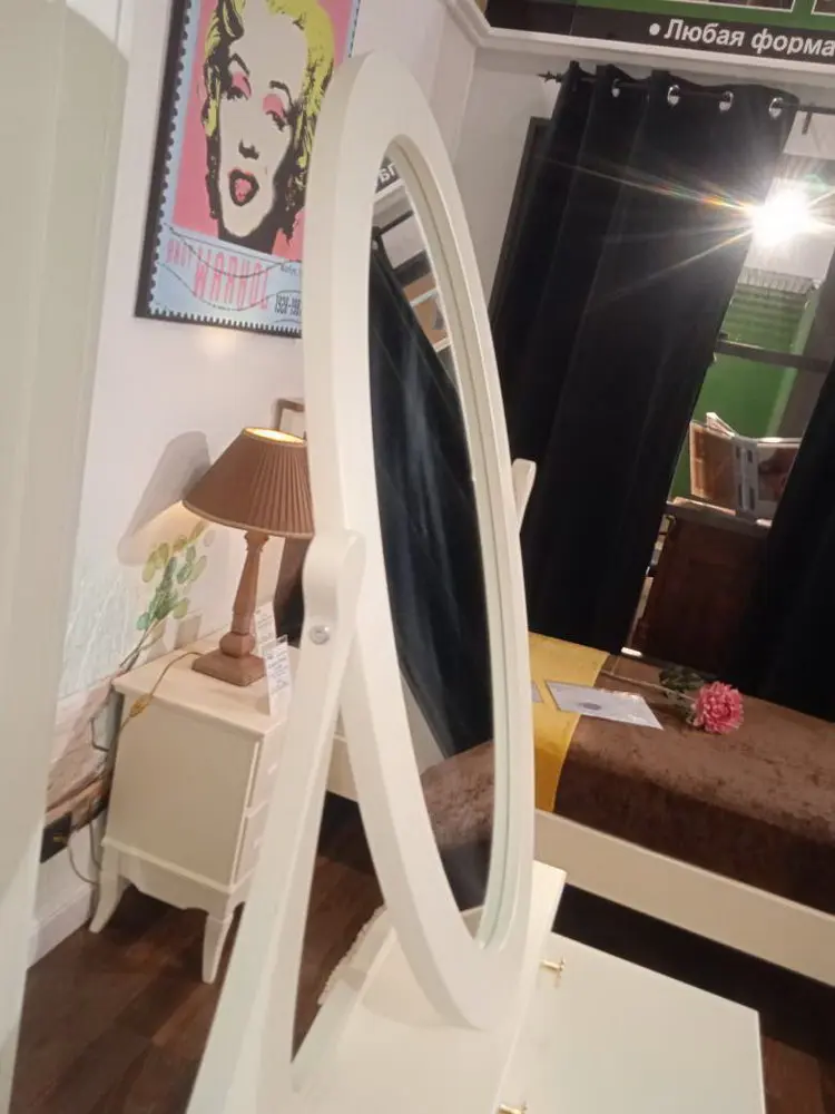 Дамский стол с 5 ящиками и зеркалом «Римини"