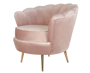 Кресло ракушка Pearl Pink