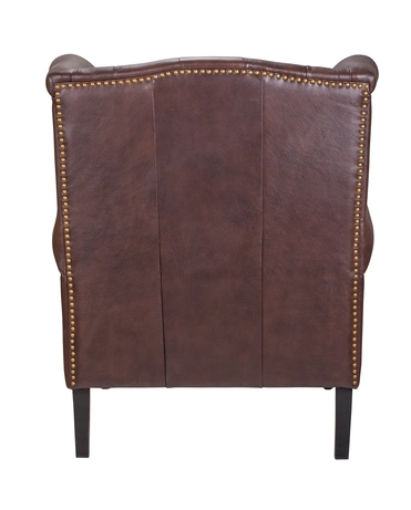 Каминное кожаное кресло Royal Brown