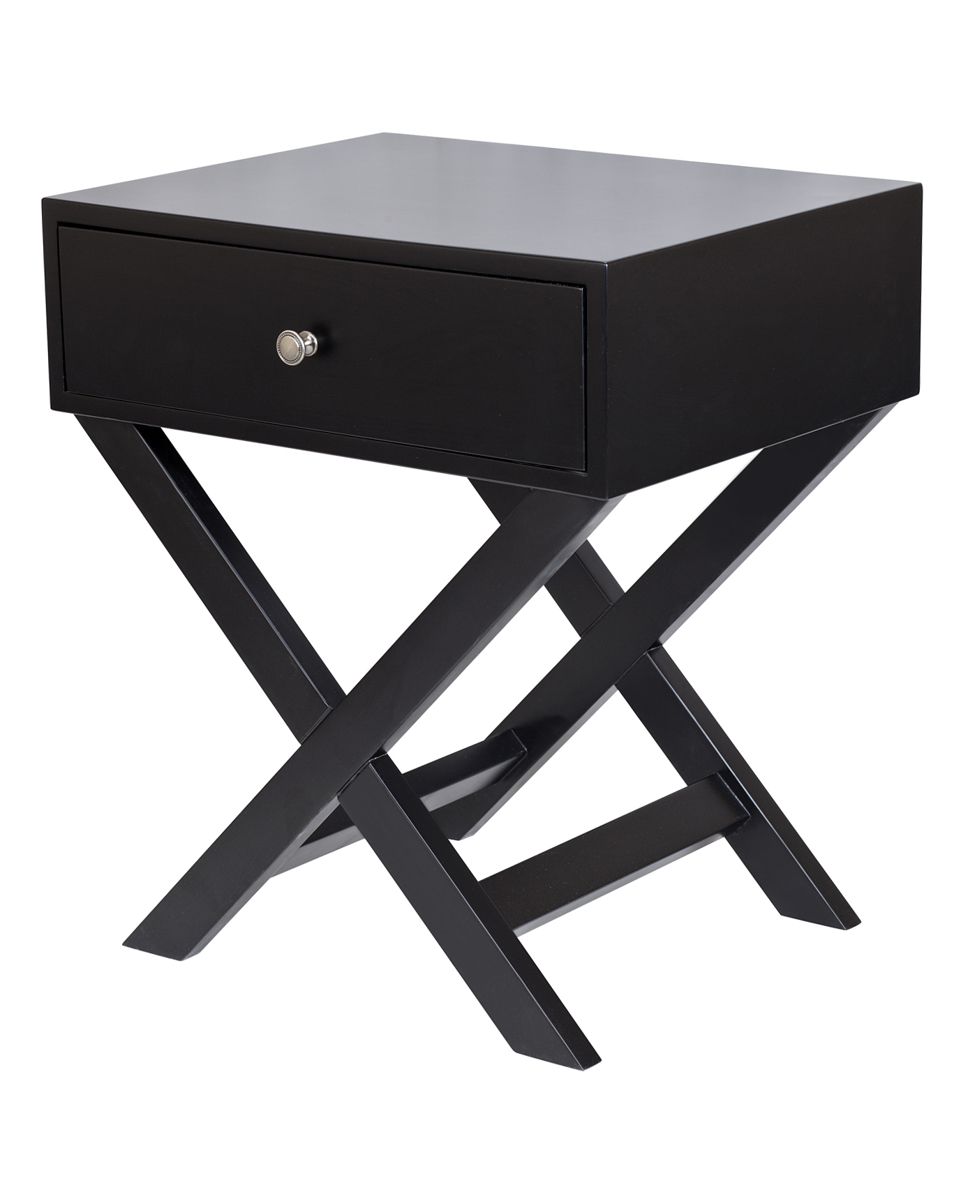 Тумба Черная компактная тумба Tomas black лофт