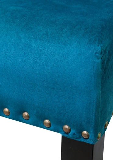 Дизайнерский барный стул Skipton Blue Velvet