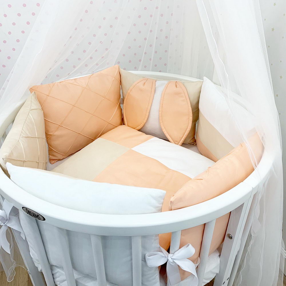 "Зайка в Персиковом" Постельный набор DreamTex