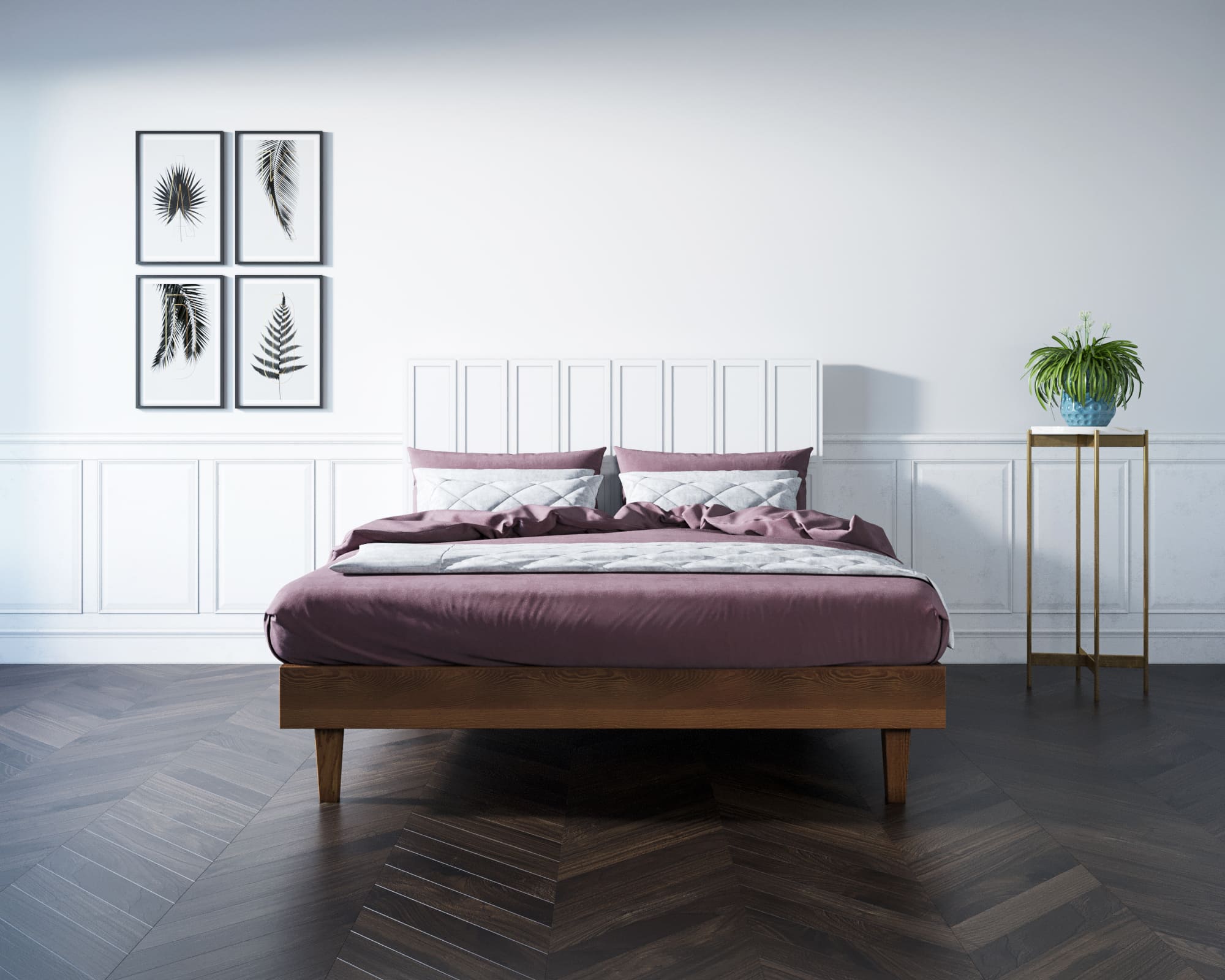 Кровать двухспальная массив "Andersen" 1600х2000