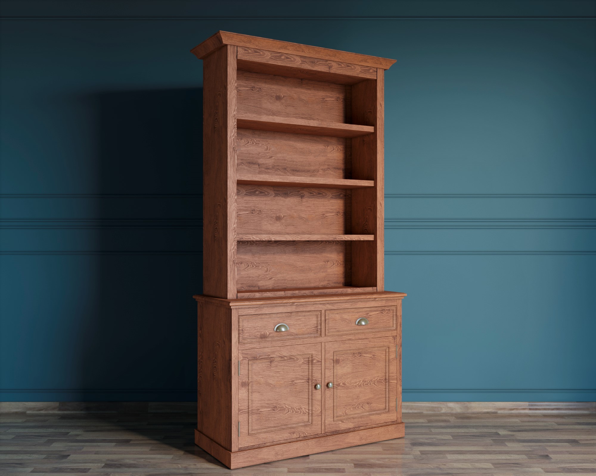 Стеллаж 2 ящика "Palermo natural"