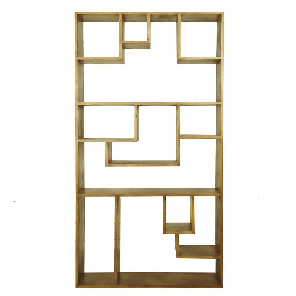 Открытый стеллаж массив дерева в стиле Лофт «Aquarelle Birch»