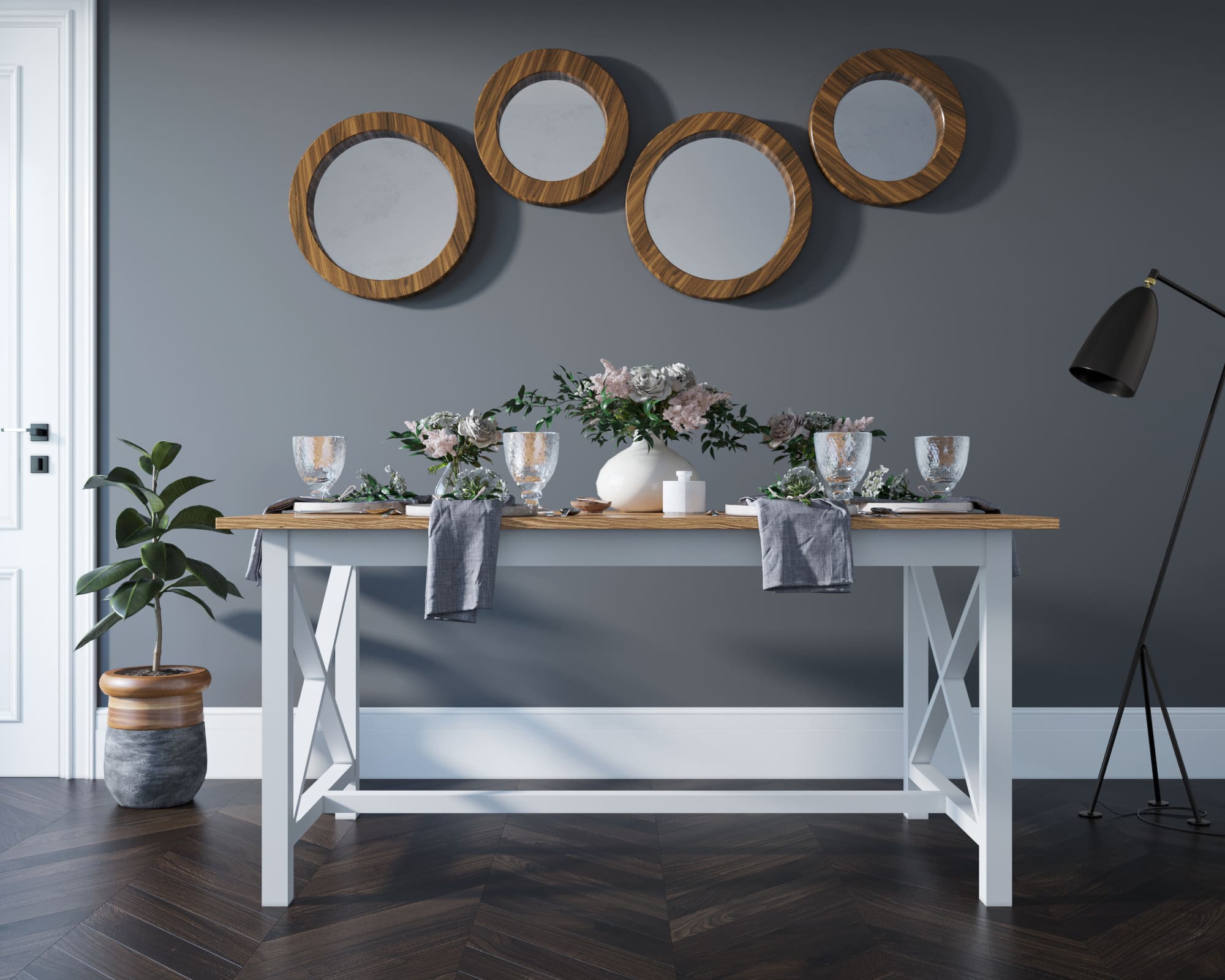 Стол обеденный из дерева "Palermo" малый