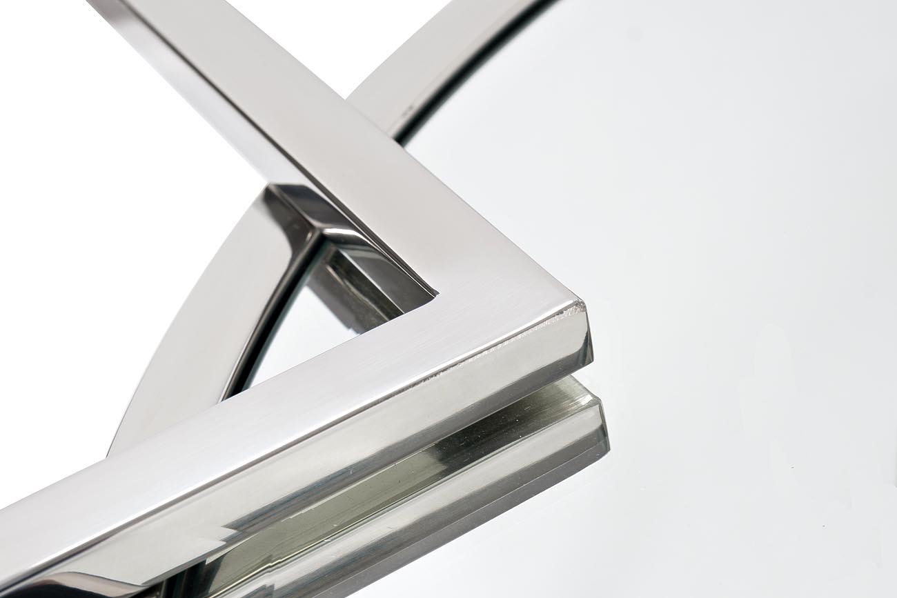KFE1120 Зеркало квадратное в металлической раме, цвет хром