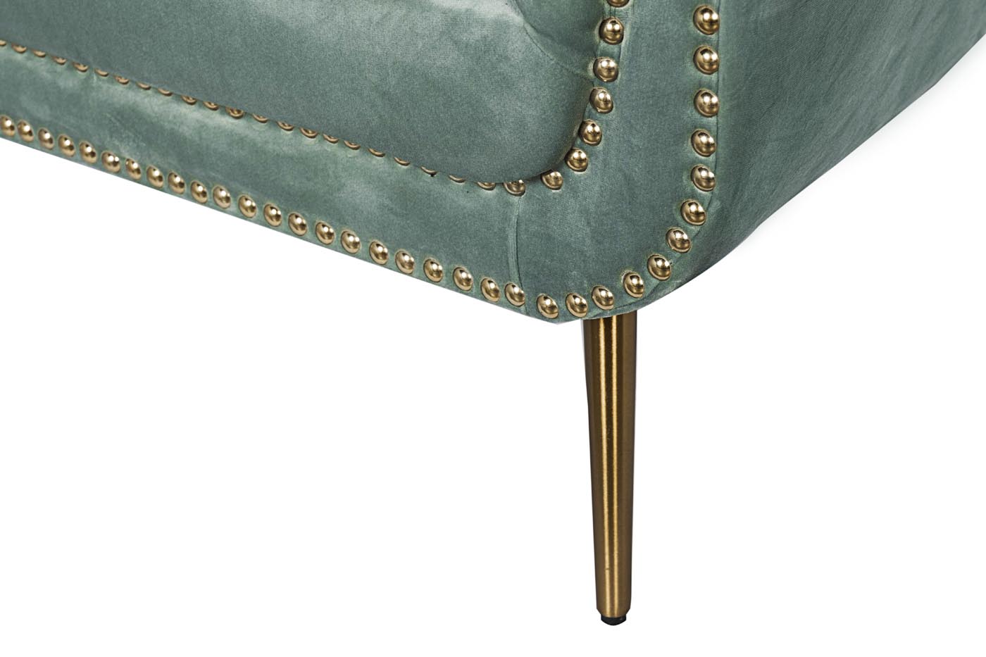 48MY-2682-R MNT GO Кресло, велюр мятный (правое)