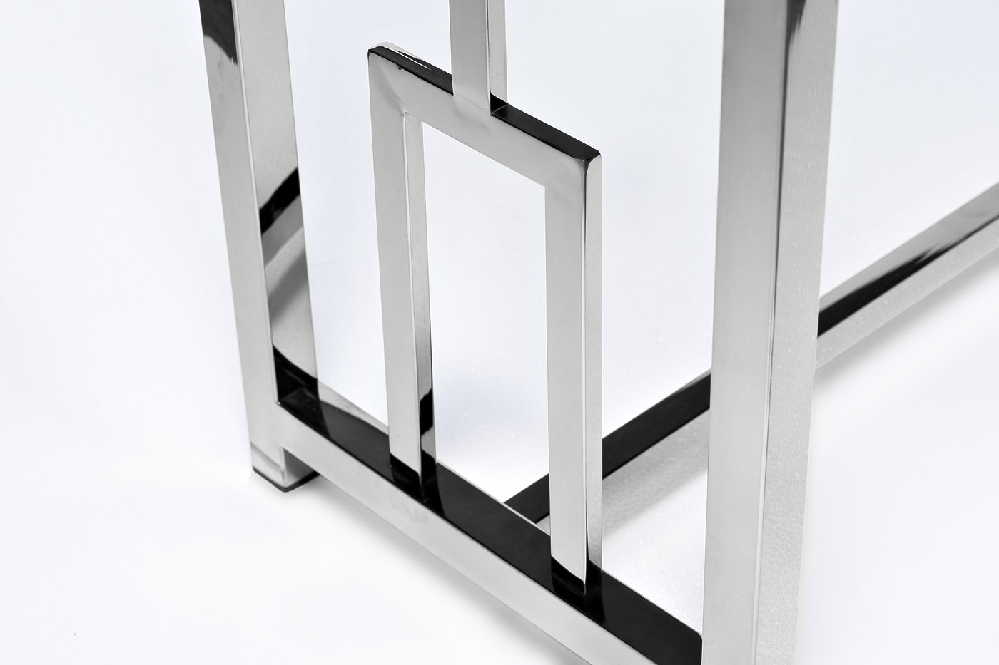 47ED-CST072 Консоль прозрачное стекло/ хром