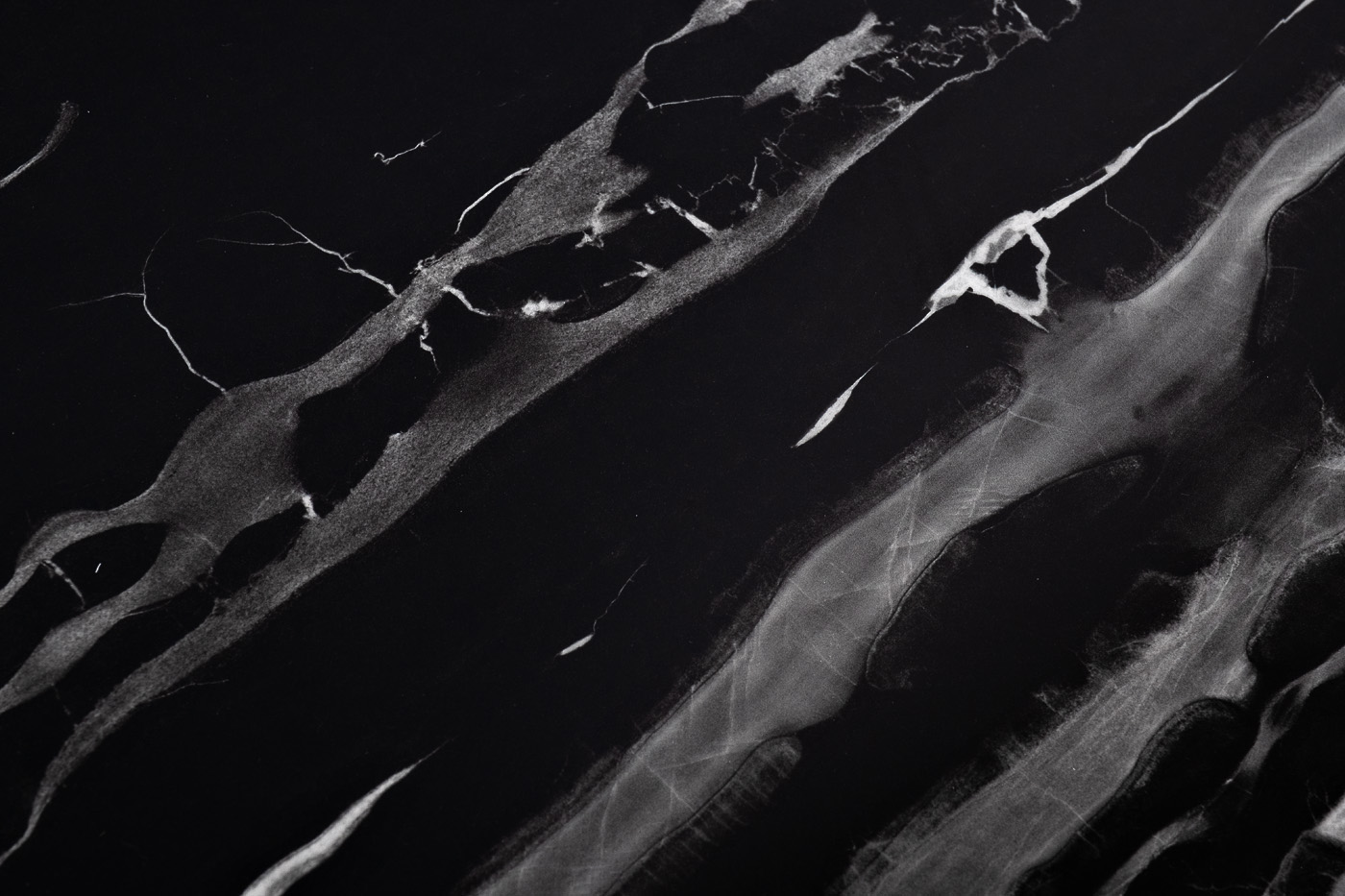 76AR-805STOL/OB-CH Стол обед иск.мрам Nero Alicanto/хром