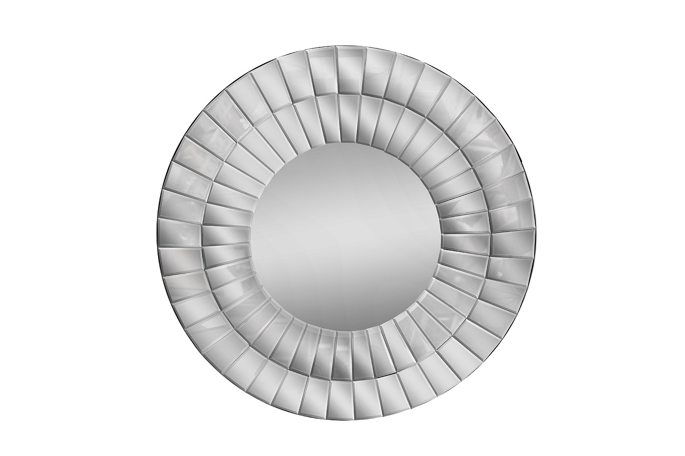 50SX-1924 Зеркало круглое в объемной зеркальной раме