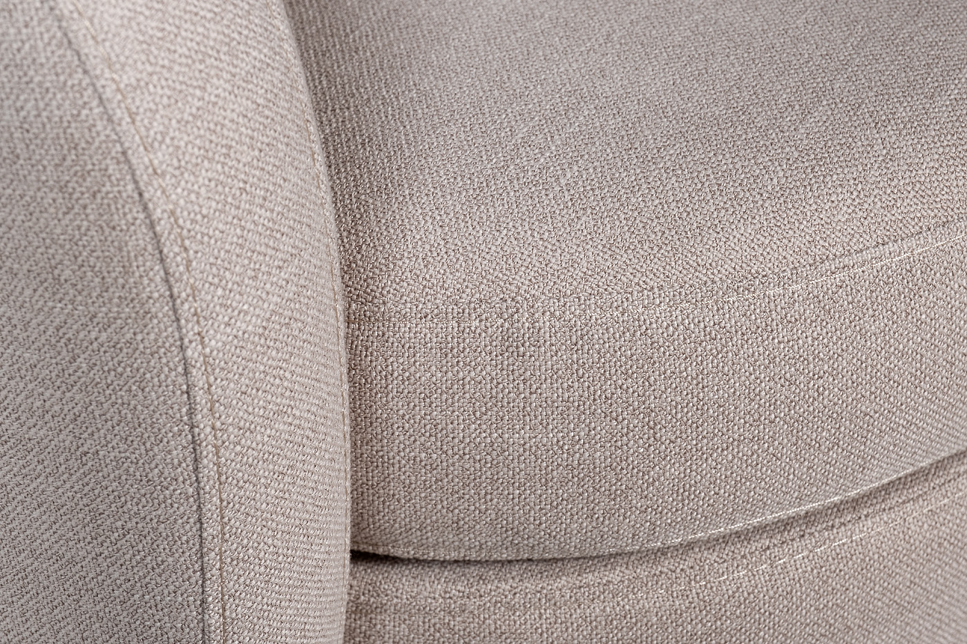 Кресло Napoli вращающееся, рогожка бежевая Ber24