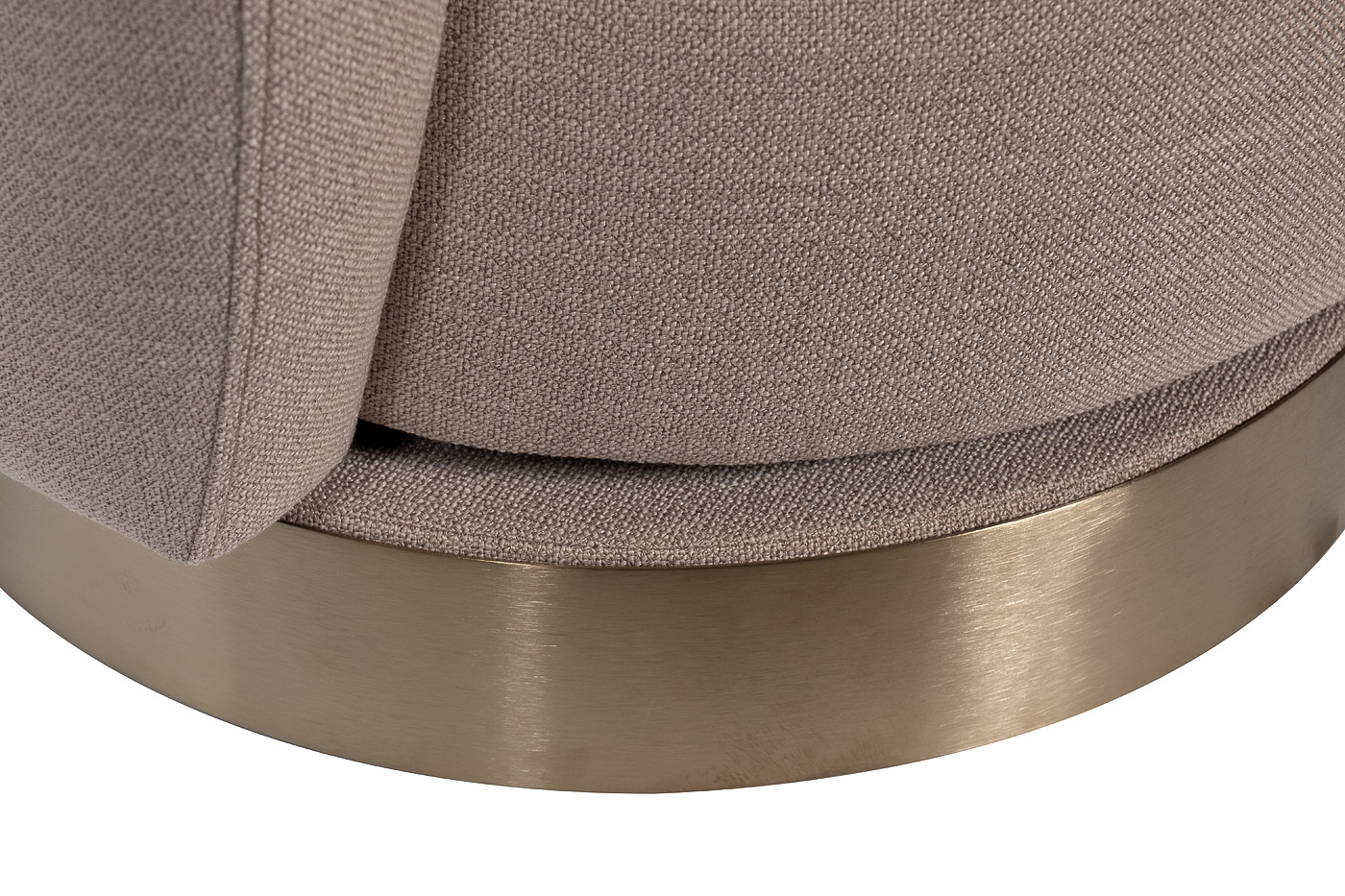 Кресло Napoli вращающееся, рогожка бежевая Ber24