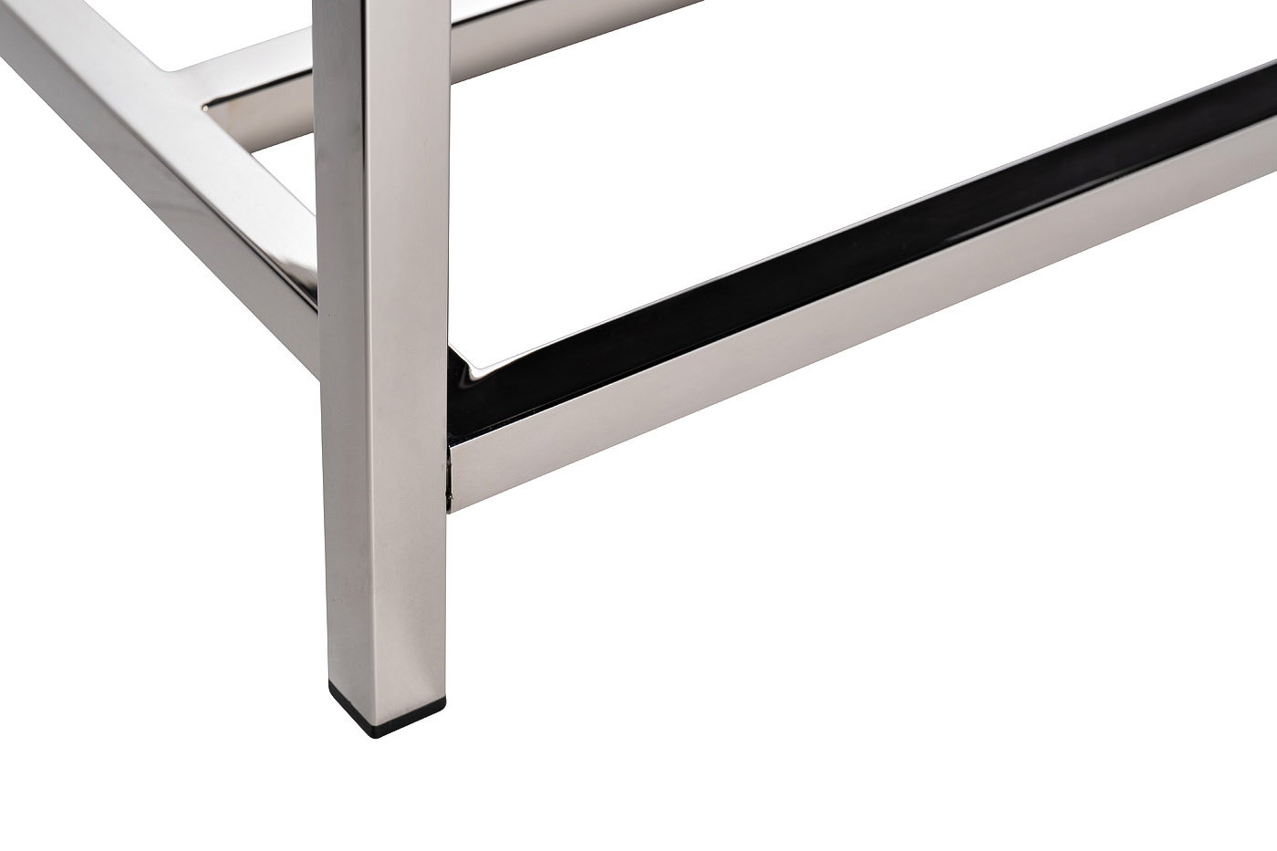 47ED-008BAN-SER Банкетка серый велюр/ хром