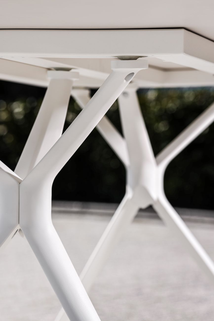 39AR-STOL-302 BEL Стол обеденный уличный "Бари" белый