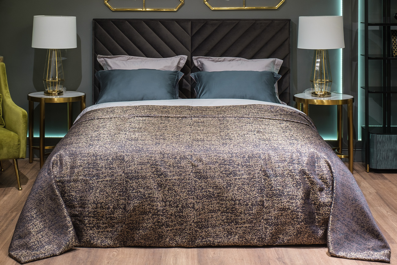 GD-TEL04-POKR BRONZ Покрывало BARI бронзовое