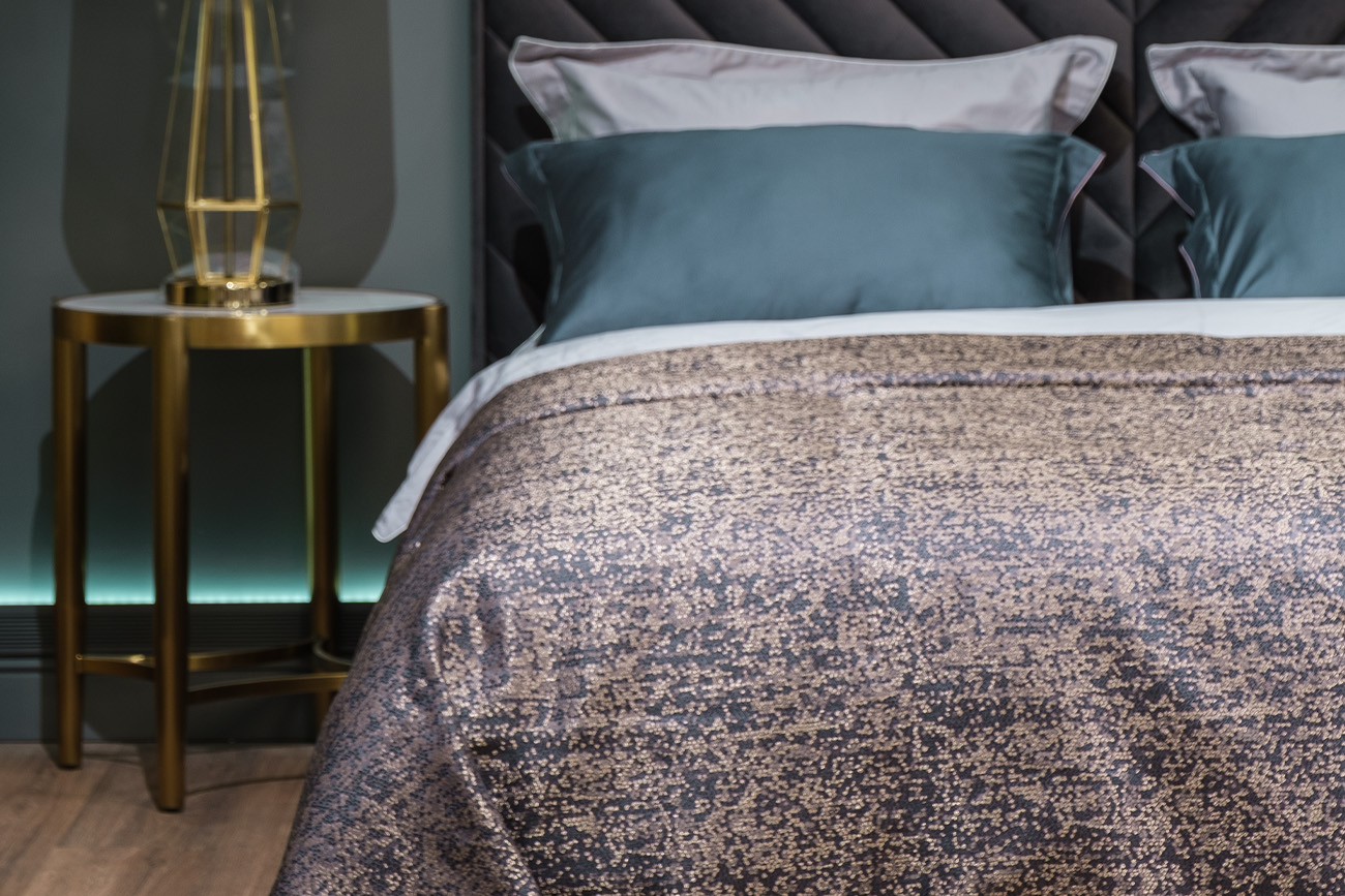 GD-TEL04-POKR BRONZ Покрывало BARI бронзовое