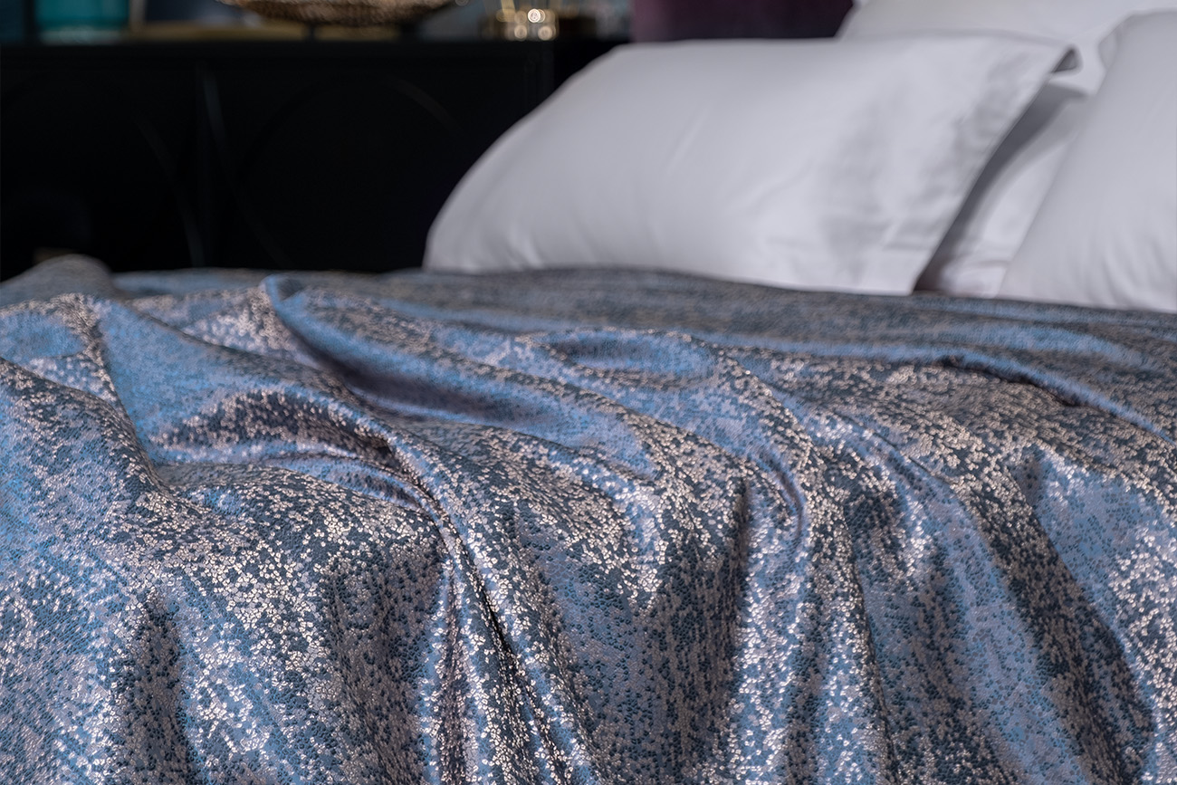 GD-TEL09-POKR GOL Покрывало BARI голубое