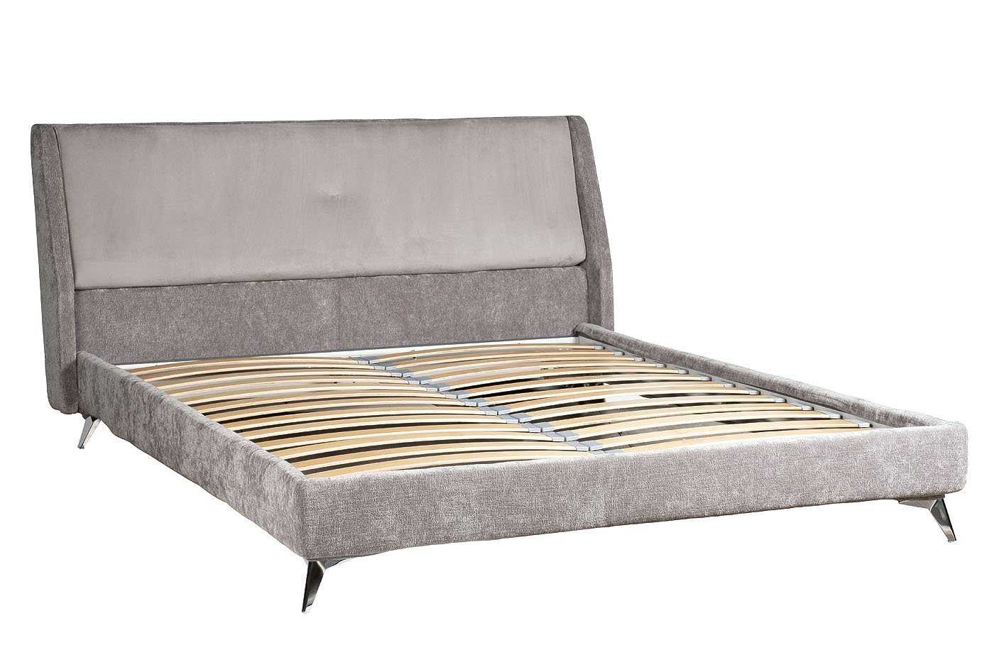 Кровать Michelle без под.мех. серый Ant542+Mav16