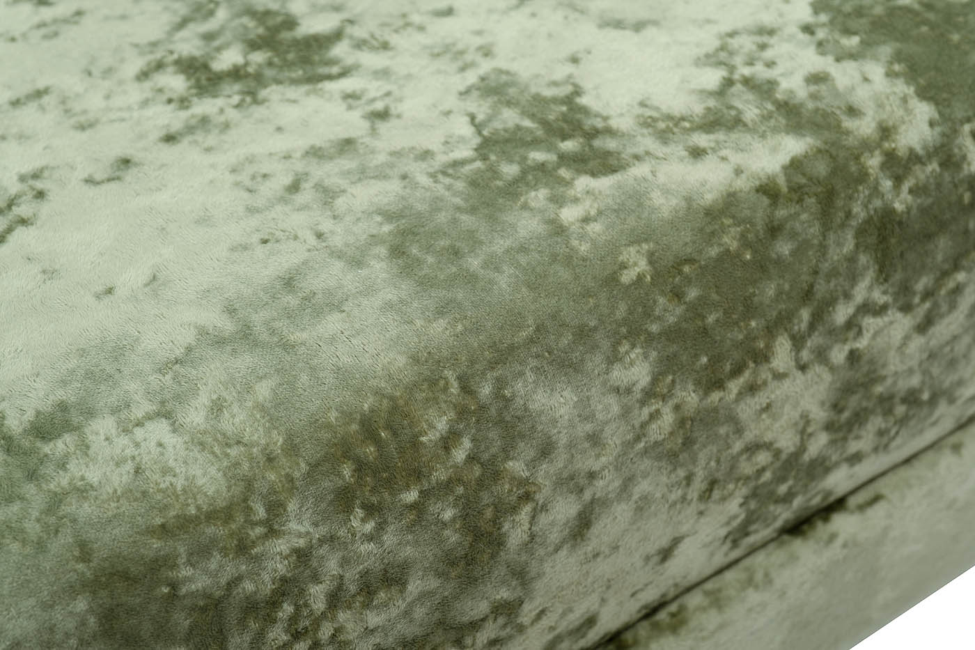 Банкетка Prima на металлических опорах, оливковый Cru35