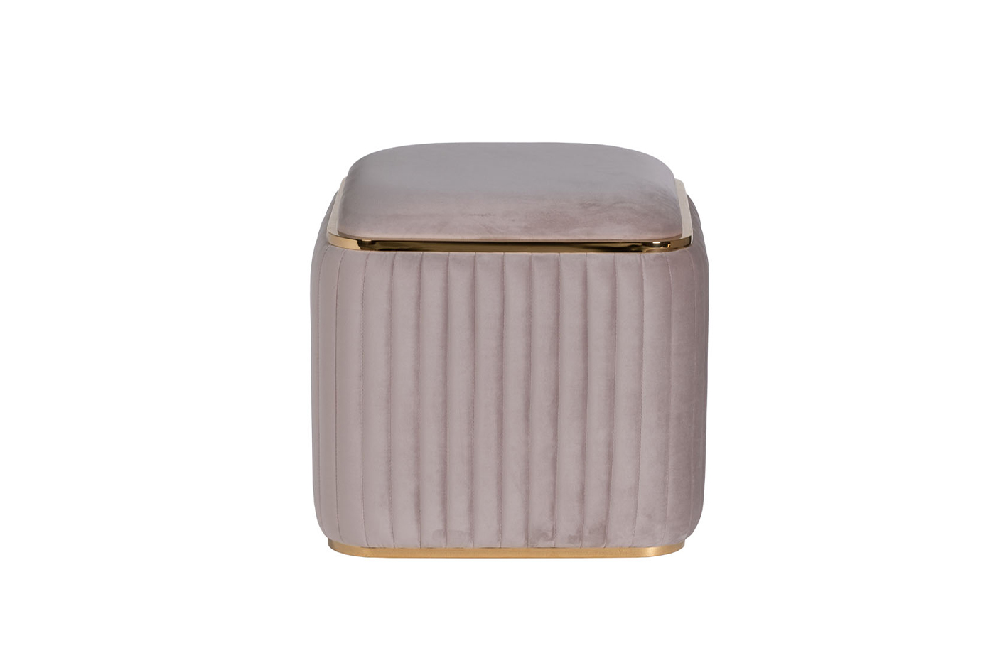 102AN-PUF-1300-SER Пуф Glarus, велюр серый