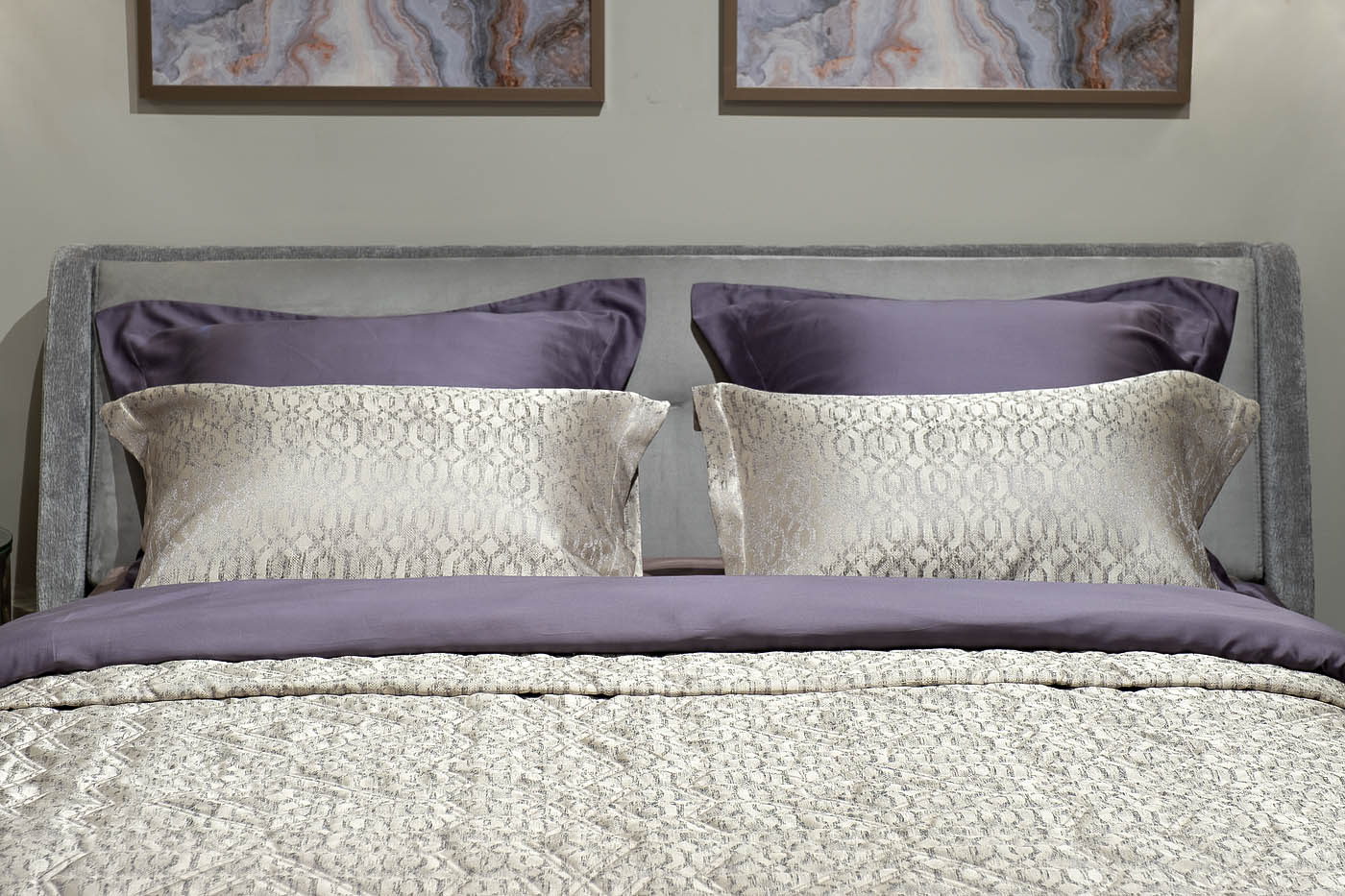 121GD-11001 Комплект наволочек Houston серый (2шт)