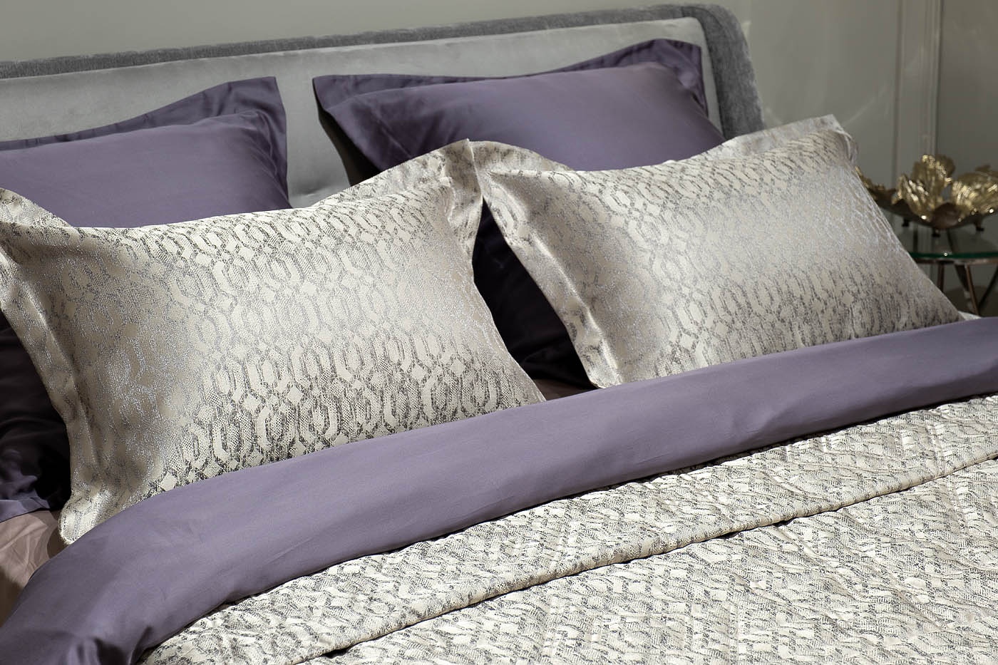 121GD-11001 Комплект наволочек Houston серый (2шт)