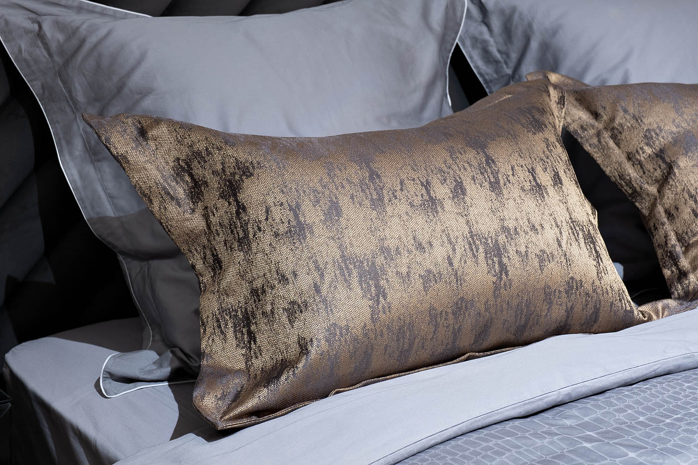 121GD-10001 Комплект наволочек Houston золотой (2шт)