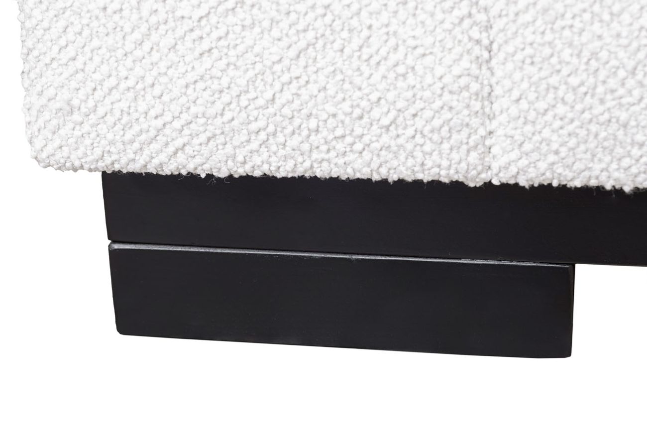 Диван Roberto трехместный, букле кремовый Flona SBEG