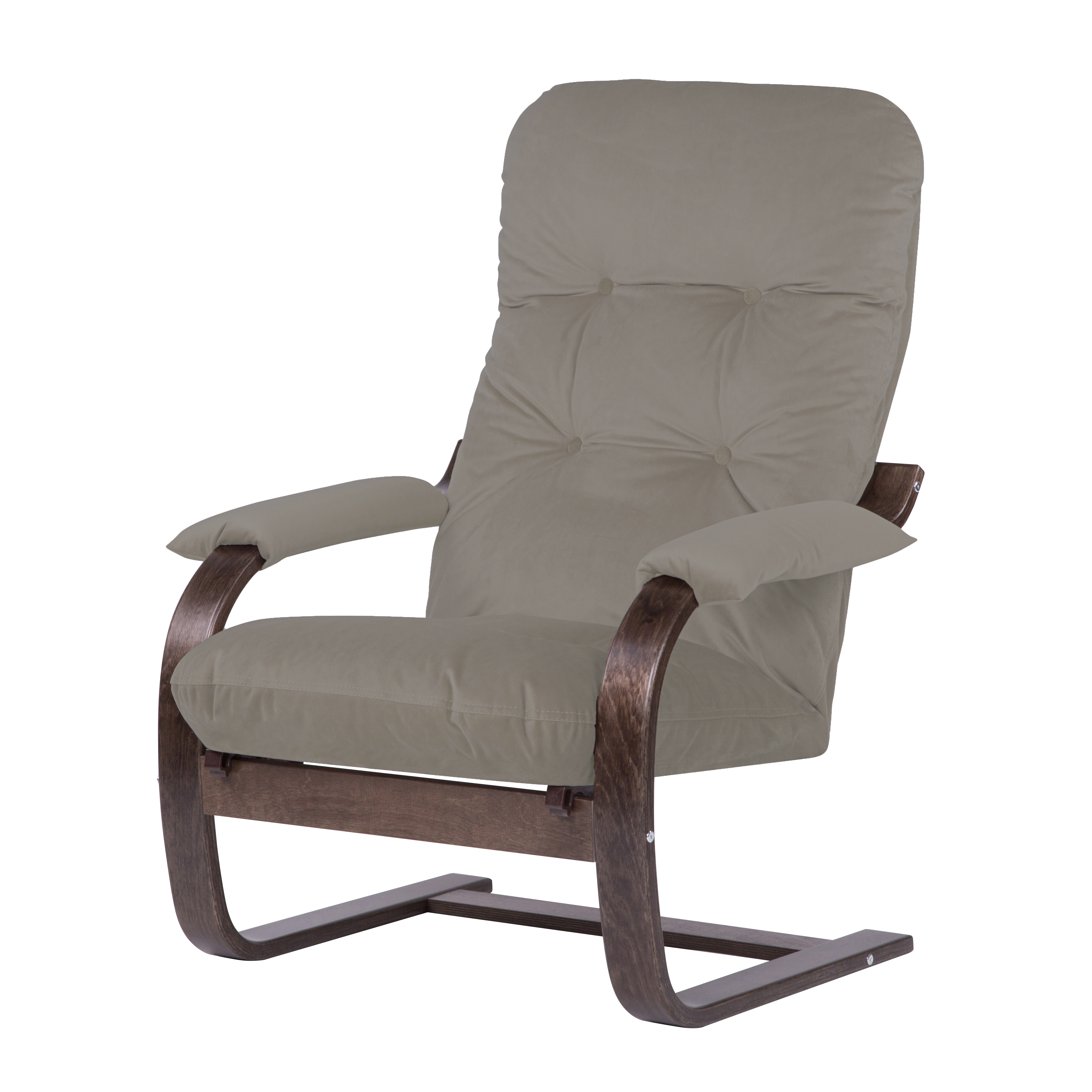 кресло Онега-2 Капучино каркас Орех