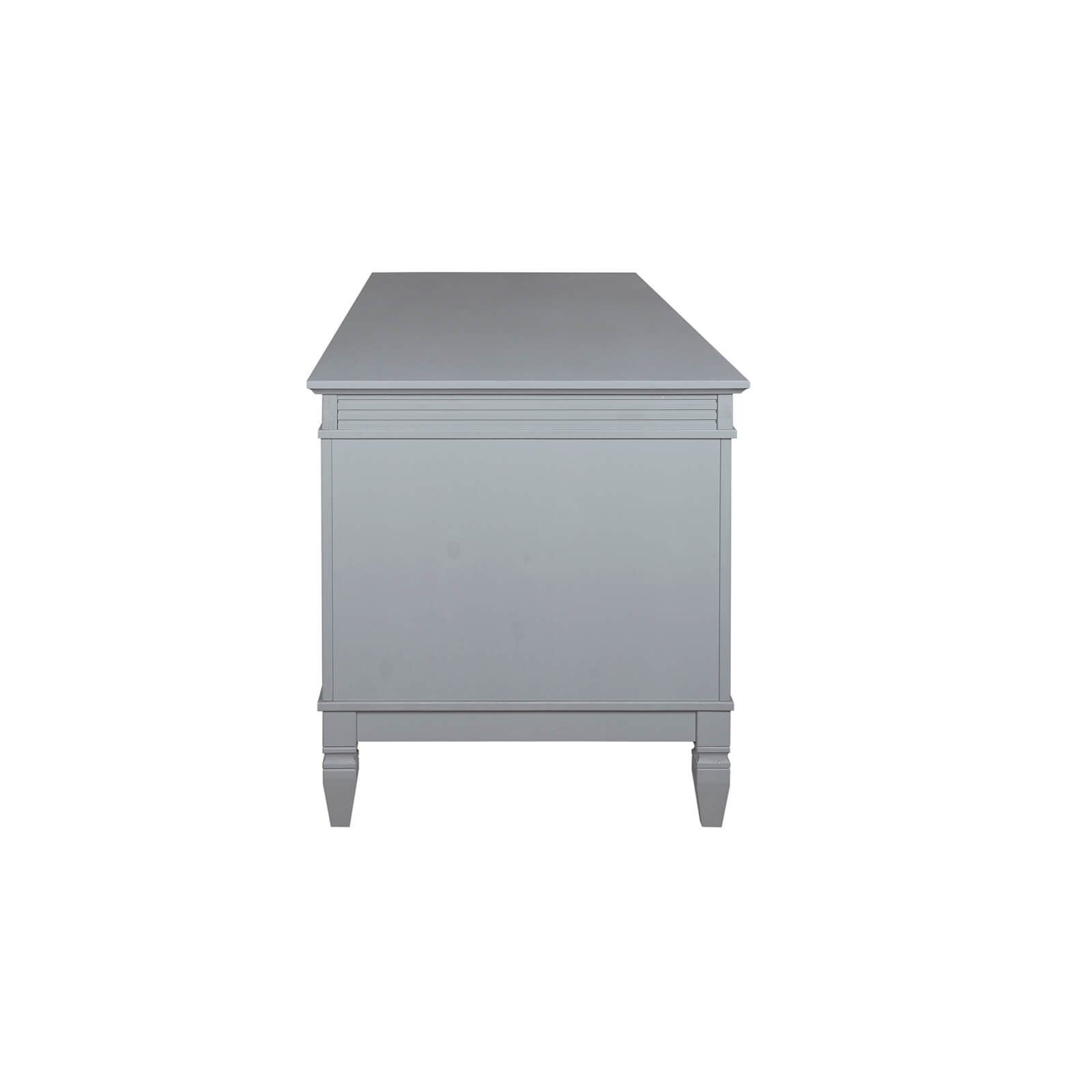 Стол письменный 6 ящиков "Ольса" 206 (серый 7042)