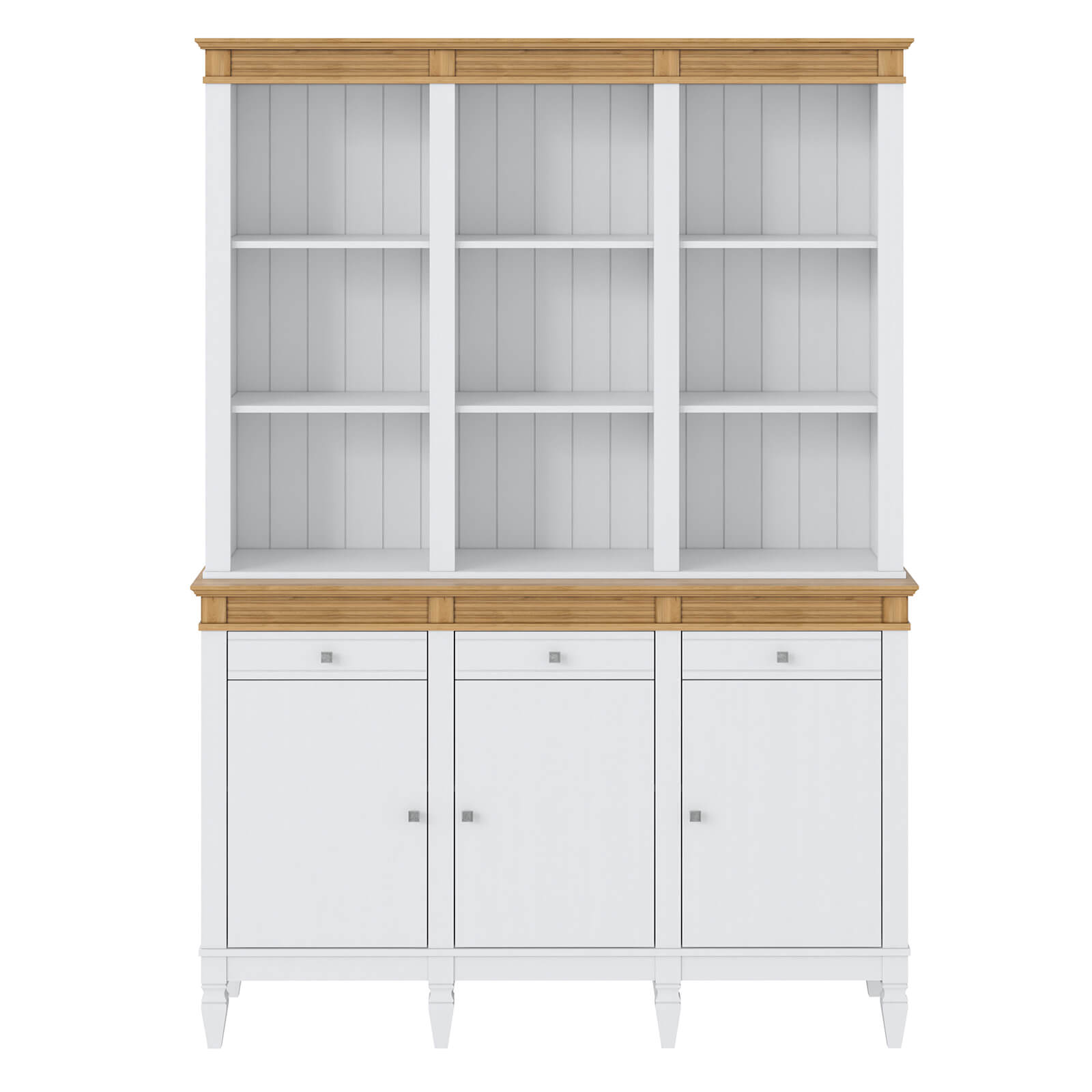 Буфет "Ольса" 300/333 (белый лак/антик 24)