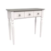 Стол туалетный Консолеа со стулом Форест (белый/серый)