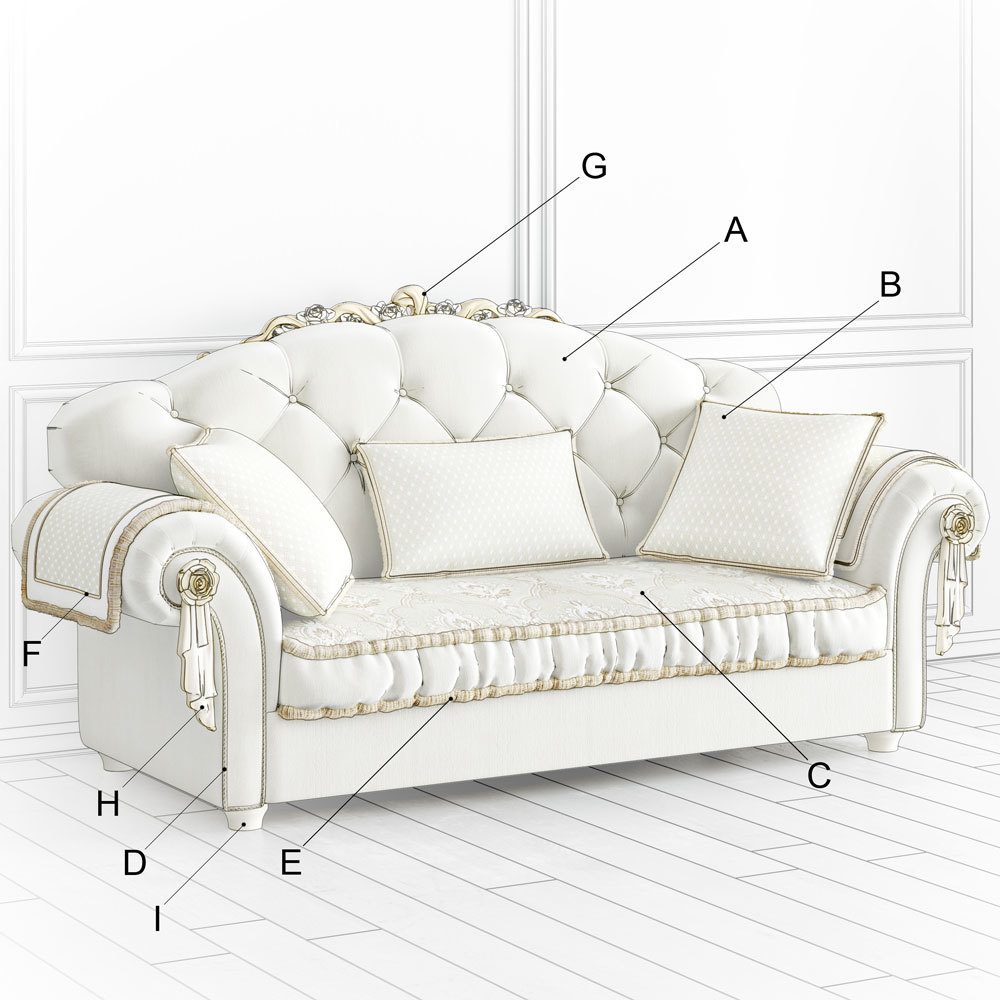 Диван трёхместный раскладной D403C-20-04