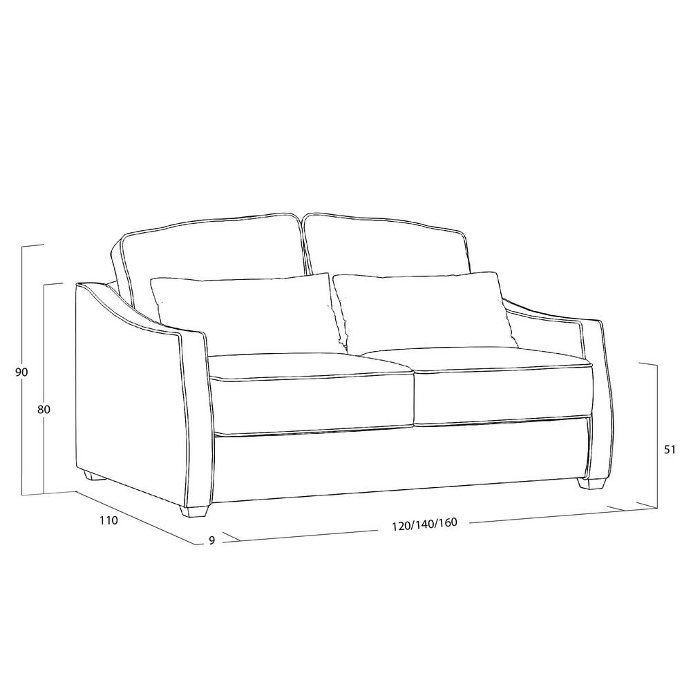 Диван Infante DIf-I-160-K03-KaB03-0375